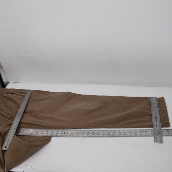 Vintage J crew pants Mens 33 34x29.5 chino flat front casual pockets straight - Picture 12 of 16